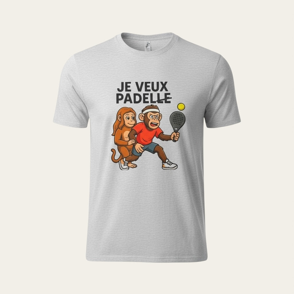 T-shirt de padel professionnel, confortable et stylé pour vos matchs et entraînements